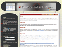 Tablet Screenshot of classmategrading.com